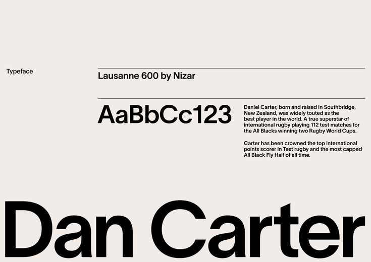 Dan Carter Best Awards